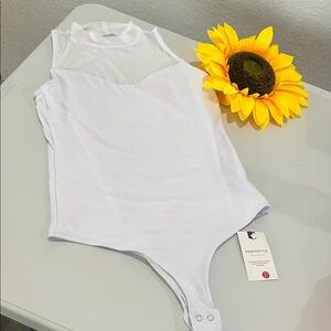Chic White Bodysuit